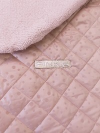 PINKIE Zateplená stahovací deka Soft Pink Dots