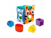 Lamaze - Měkká vkládací kostka se zvířátky
