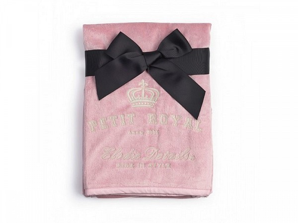 Elodie Details Sametová deka - Petit Royal Pink