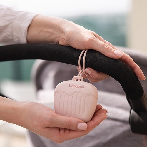 BABYONO Pouzdro silikonové na dudlík 0m+