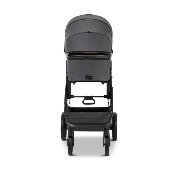 MOON PIÚ EXTRA black chrome Kombinovaný kočárek