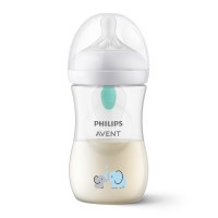 Philips Avent láhev Natural Response s ventilem AirFree slon bílá 260 ml