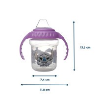 THERMOBABY Hrneček se silikonovým pítkem 250 ml, LILO & STITCH