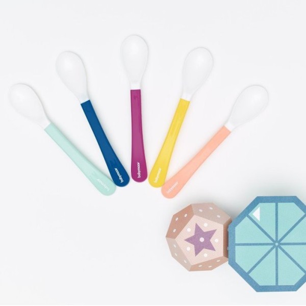 BABYMOOV Sada lžiček Multicolor 5ks