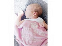 Elodie Details Sametová deka - Petit Royal Pink