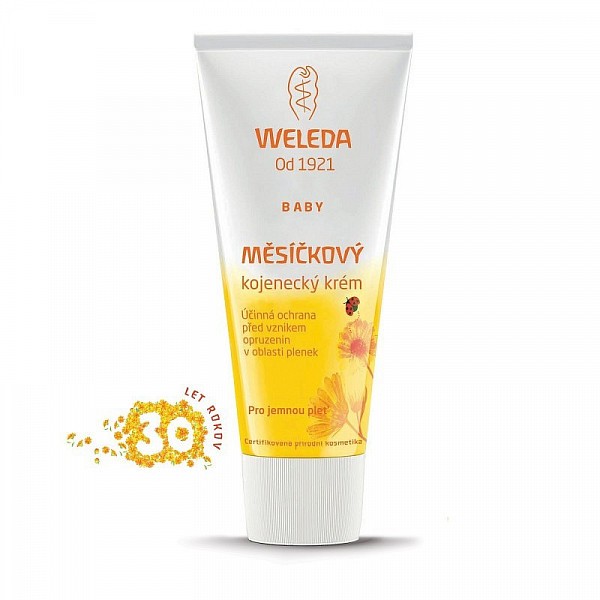 WELEDA Měsíčkový kojenecký krém na opruzeniny 75 ml