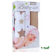 Baby set - 2x bambusová osuška