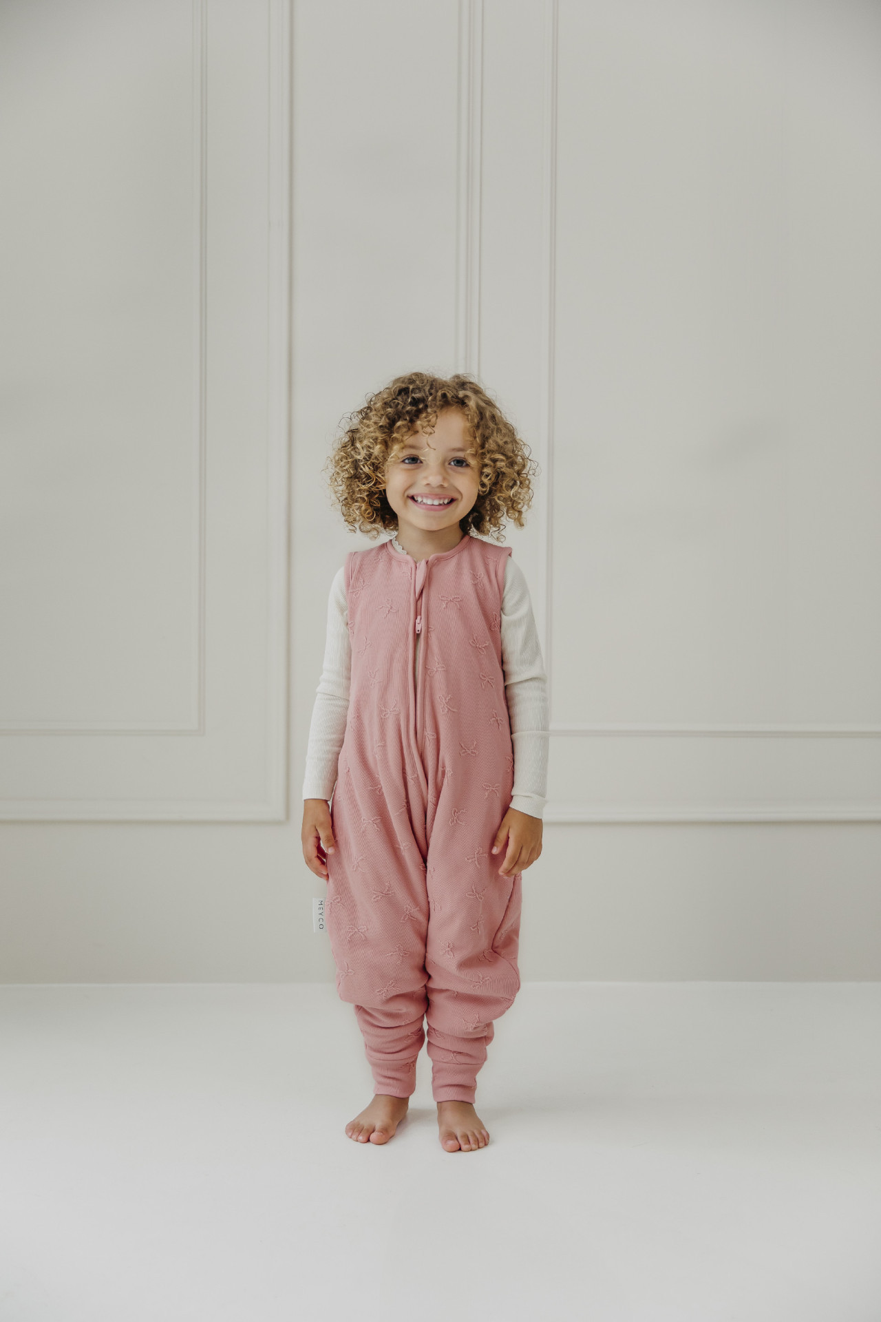 MEYCO Žakárový Jumper Bow Rose