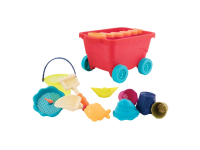 B-TOYS Vozík s hračkami na písek