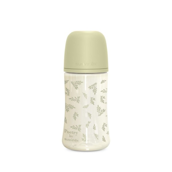 SUAVINEX Kojenecká láhev POETRY 270ml FYZIOL PRŮTOK M