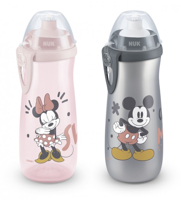 NUK FC Láhev Sports Cup, Disney - Mickey 450 ml, SI push-pull pítko