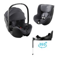 BRITAX Autosedačka SET Baby-Safe Pro + Vario Base 5Z + autosedačka Dualfix 5z