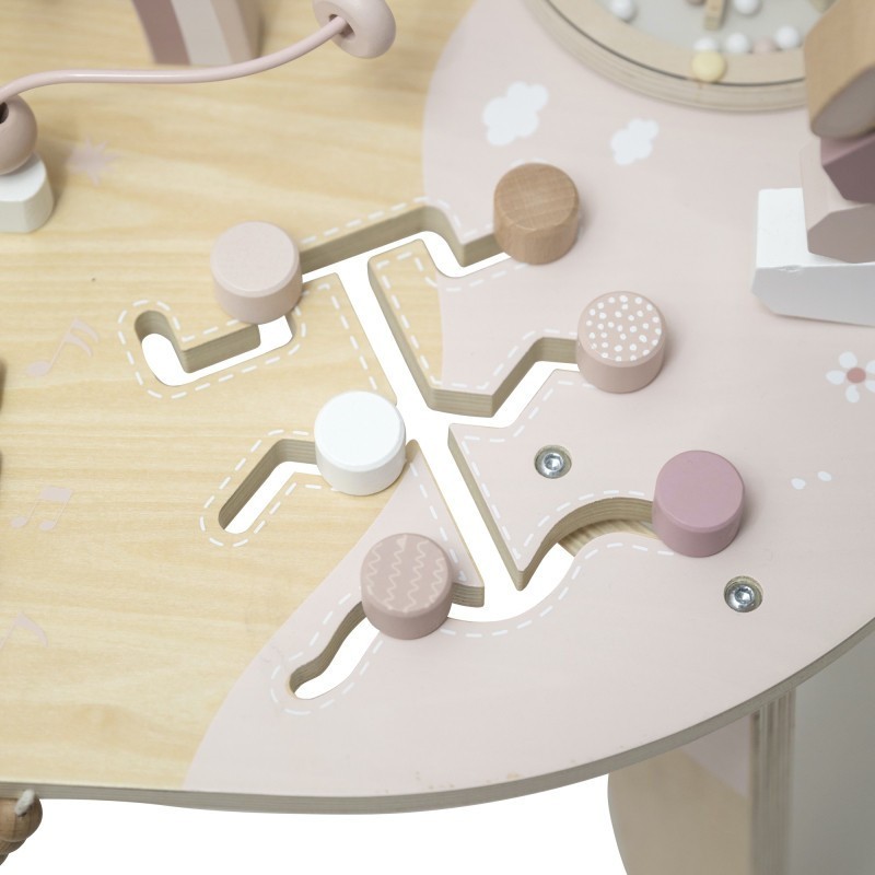 Label Label Stoleček s aktivitami