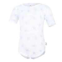 LITTLE ANGEL Body tenké tričko TISK KR Outlast® - loďky papírové