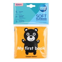 CANPOL BABIES Měkká knížka pískací SENSORY TOYS