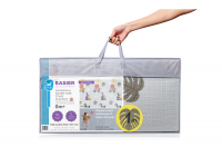 TAF TOYS Hrací deka pěnová 150x200 cm + kartičky na označení věku
