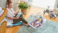 Lehátko hojdací Minky 0m+, do 9 kg,Kinderkraft 2019 Lehátko hojdací Minky 0m+, do 9 kg,Kinderkraft 2019