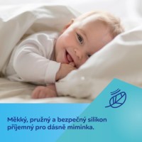 CANPOL BABIES Dřevěno-silikonové kousátko