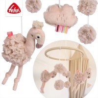 BABY FEHN Dřevěný kolotoč plameňák