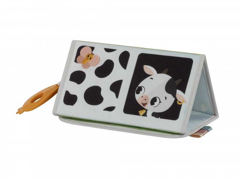 TINY LOVE Knížka s aktivitami pro hru na bříšku Farmers Funday