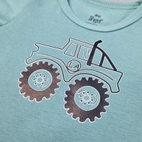 LITTLE ANGEL Tričko tenké KR obrázek Outlast® - tm.lišejník-auto