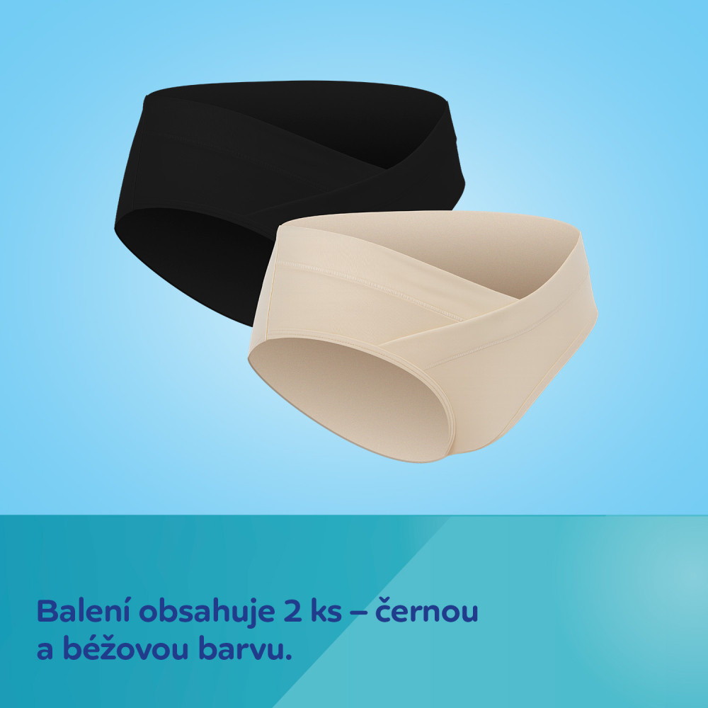 CANPOL BABIES Těhotenské kalhotky s nízkým pasem MumFIT 2ks