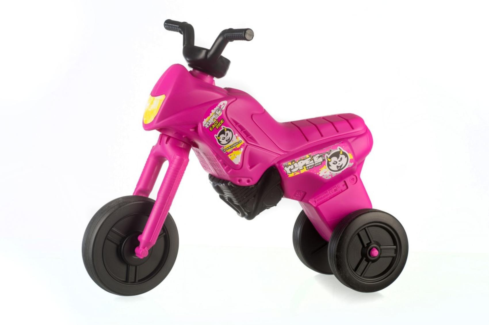 ENDURO Odrážedlo Yupee, velké, 12m+ - růžové