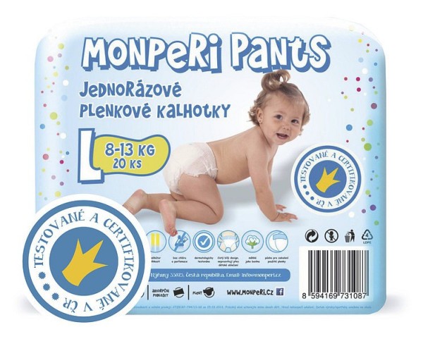 Kalhotky MonPeri L 8-13kg