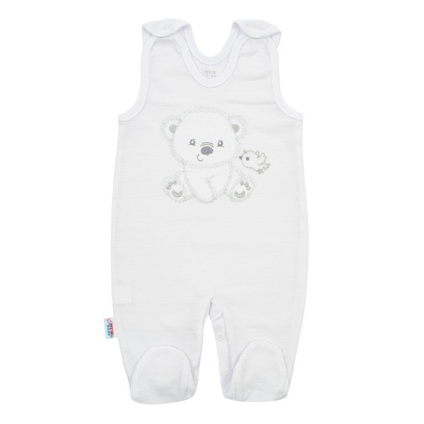 NEW BABY 4-dílná kojenecká soupravička do porodnice Sweet Bear