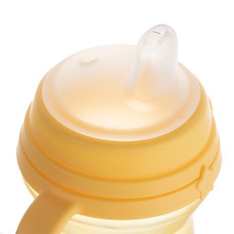 CANPOL BABIES Hrneček se silikonovým pítkem FirstCup 250ml