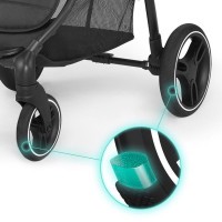 Kočárek sportovní Grande LX Grey Kinderkraft + Dětské odrážedlo 2WAY Next