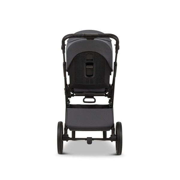 MOON PIÚ EXTRA black chrome Kombinovaný kočárek