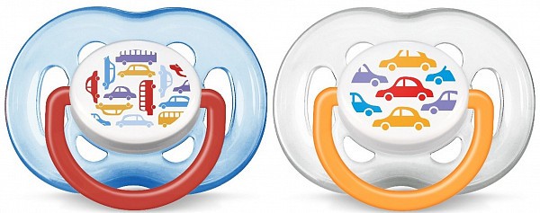 Šidítko Avent Sensitive OBRÁZEK 6-18m, 2 ks