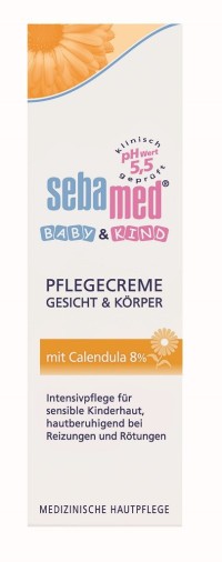 SEBAMED Dětský krém s měsíčkem, 75 ml