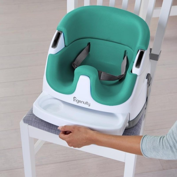 INGENUITY Podsedák na jídelní židli 2v1 Baby Base 6m+, do 22kg