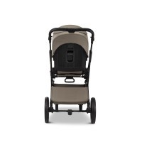 MOON PIÚ EXTRA black chrome Kombinovaný kočárek
