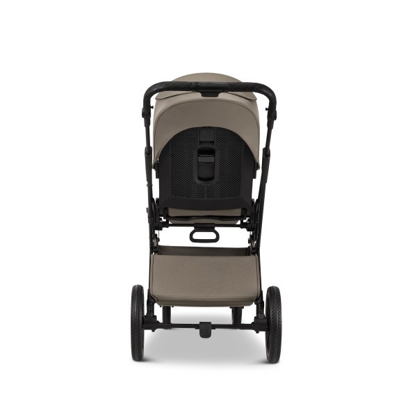 MOON PIÚ EXTRA black chrome Kombinovaný kočárek