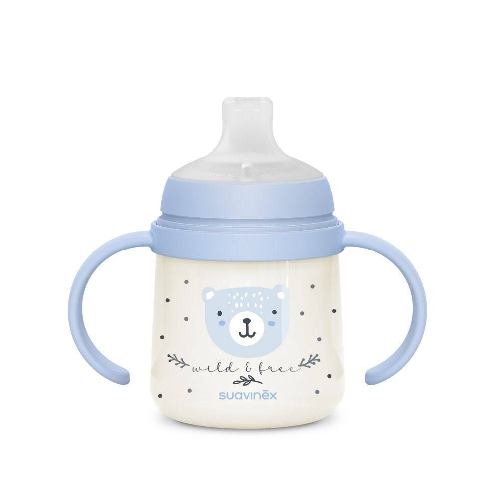 SUAVINEX První láhev s oušky WILD & FREE 150 ml