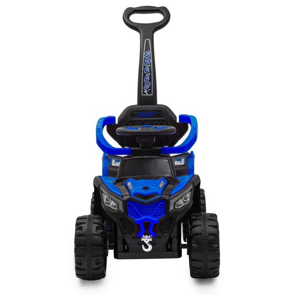 BABY MIX Dětské elektrické odrážedlo Ruggy s vodící tyčí
