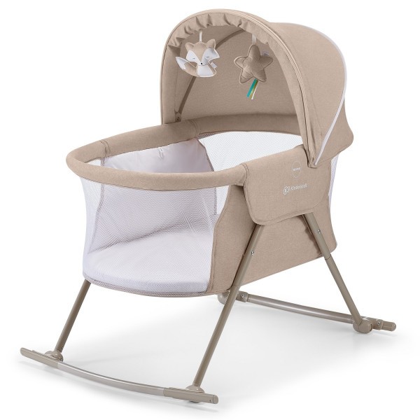 Kinderkraft Postýlka dětská 3v1 Lovi Beige 2020
