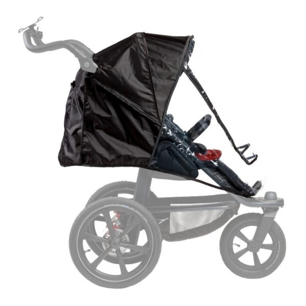 TFK Pláštěnka raincover mono/pro stroller