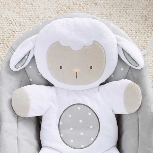 INGENUITY Houpačka s melodií Cuddle Lamb 0m+, do 9 kg