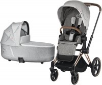 Kočárek CYBEX Priam Lux Seat Fashion Koi 2020 včetně korby, podvozek Priam