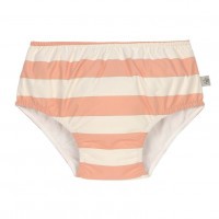 Lässig Splash Swim Diaper Girls block stripes milky/peach