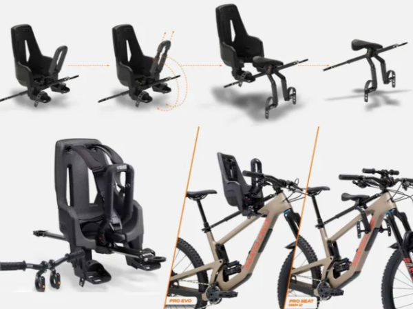 Kids Ride Shotgun MTB cyklosedačka Pro EVO