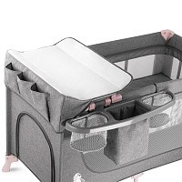 KINDERKRAFT Postýlka cestovní Joy s doplňky