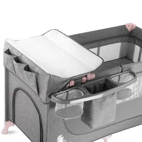 KINDERKRAFT Postýlka cestovní Joy s doplňky