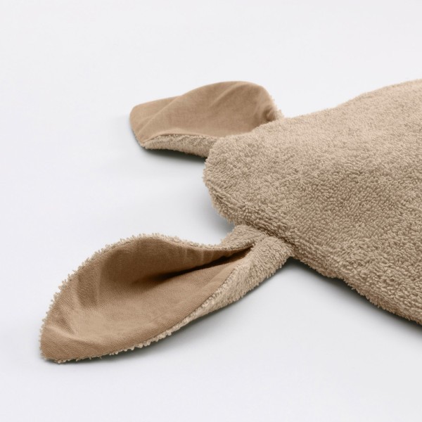 BIBS Kangaroo osuška s kapucí z BIO bavlny