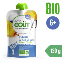 GOOD GOUT BIO VANILKOVÝ JOGURT S HRUŠKOU 90 G GOOD GOUT BIO VANILKOVÝ JOGURT S HRUŠKOU 90 G