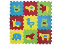 Puzzle pěnové 84x84 cm zvířátka Basic